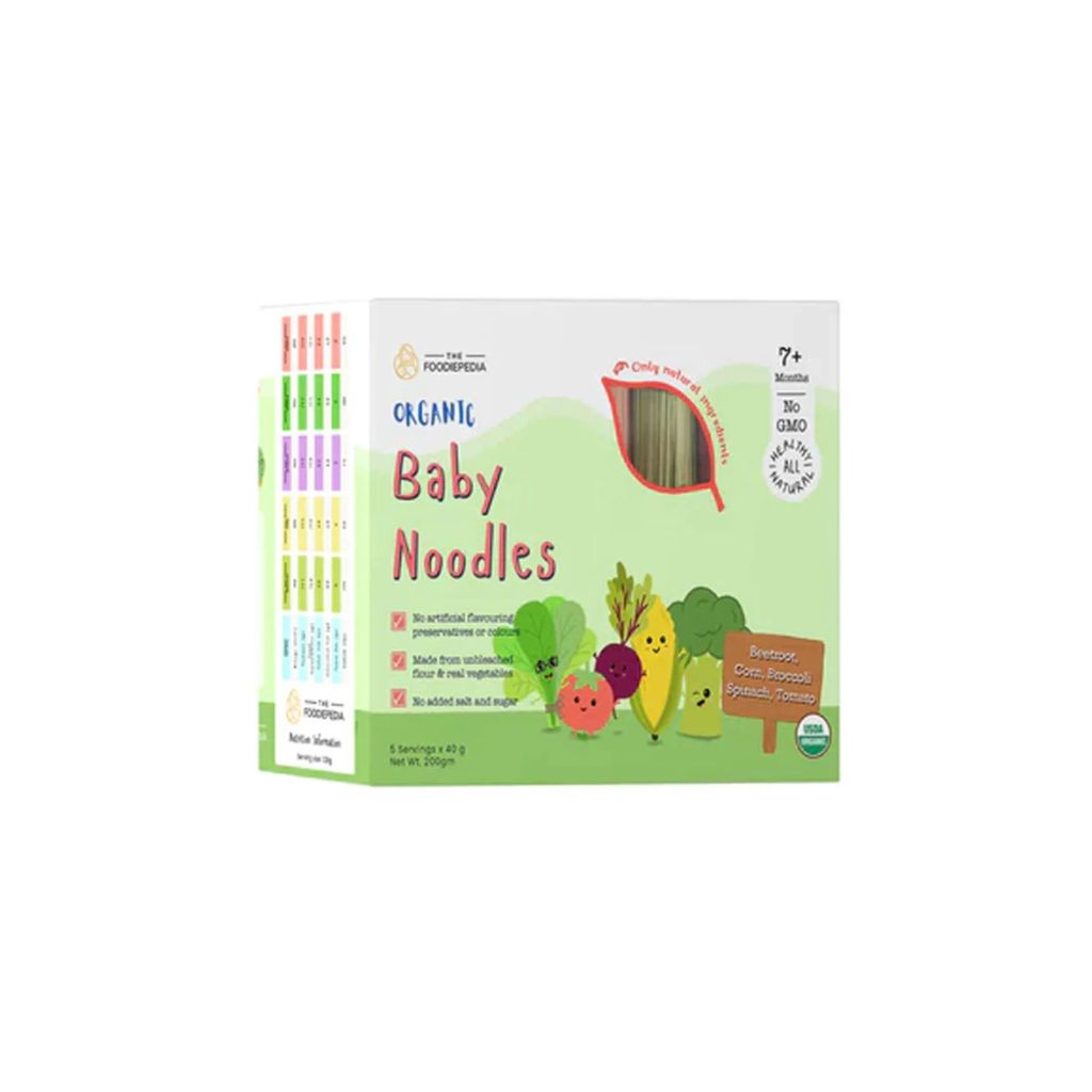 The Foodiepedia Organic Baby Noodle - Multi-Vege 200g