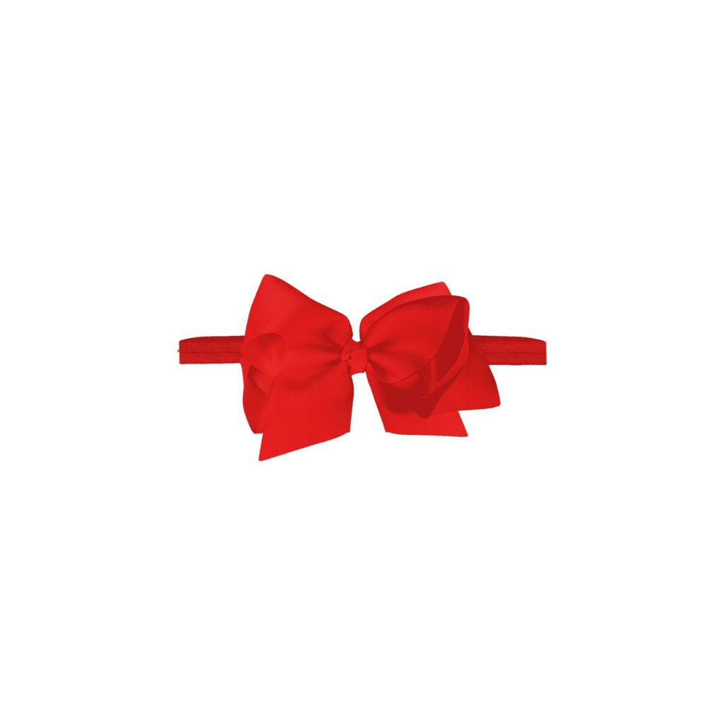 Raph&Remy Premium Bow Headband -  Red