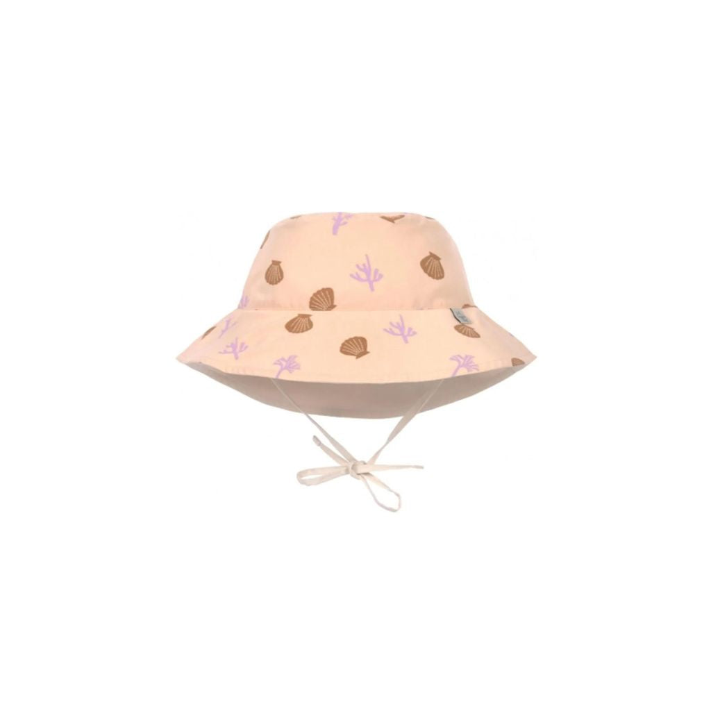 Lassig Sun Protection Bucket Hat, Coral Rose Peach