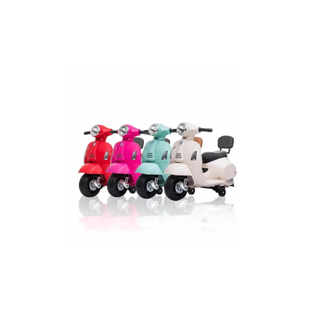 Vespa GTS Mini Electric Ride-On Kids Scooter (18-36mth)