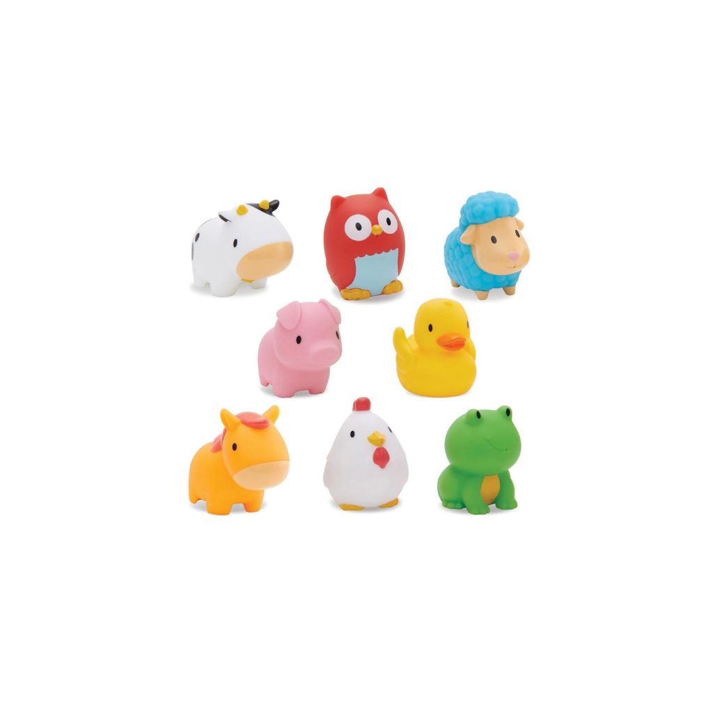 Munchkin Squirtin Barnyard Friends - 8 Pieces