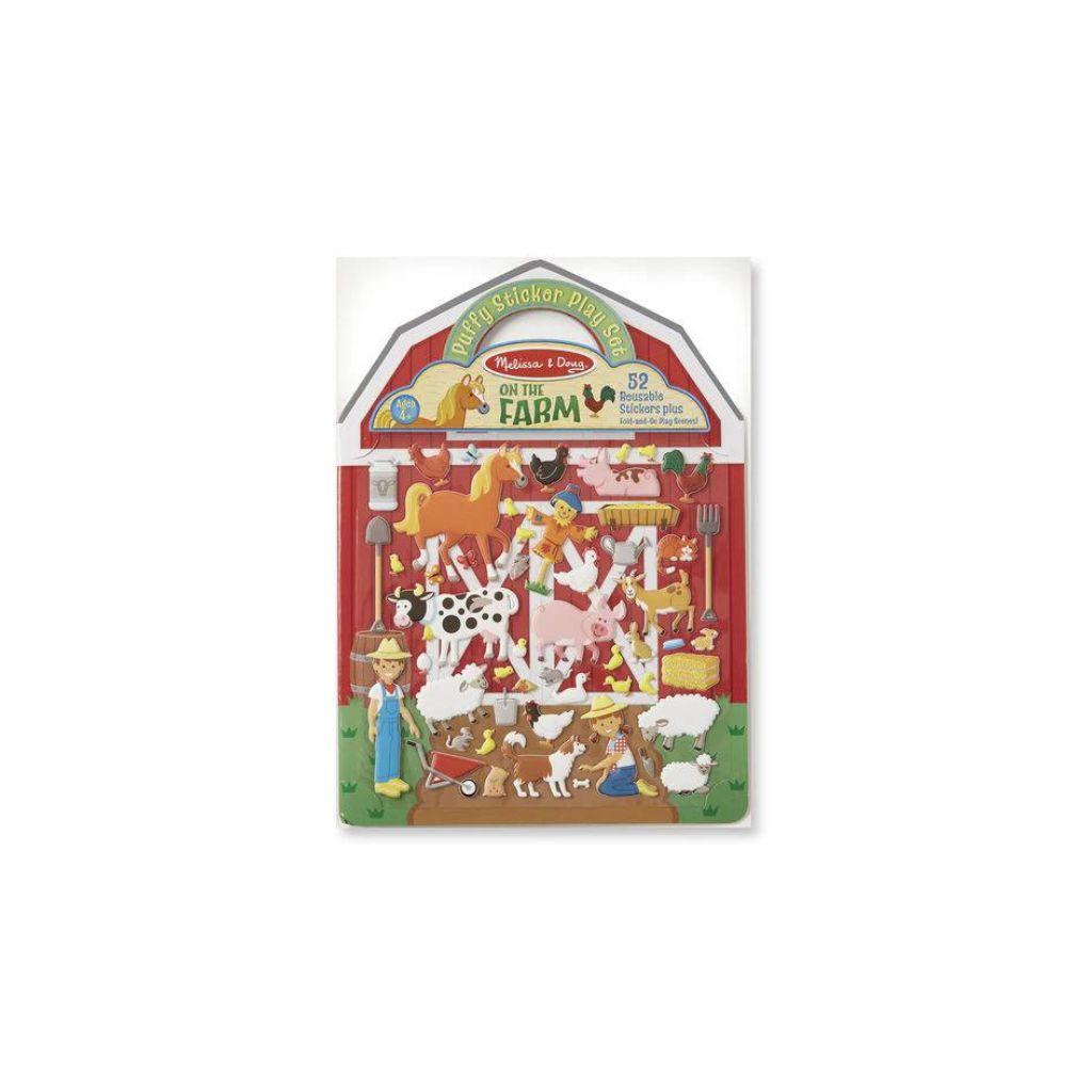 Melissa and Doug Puffy Sticker Playset - Farm