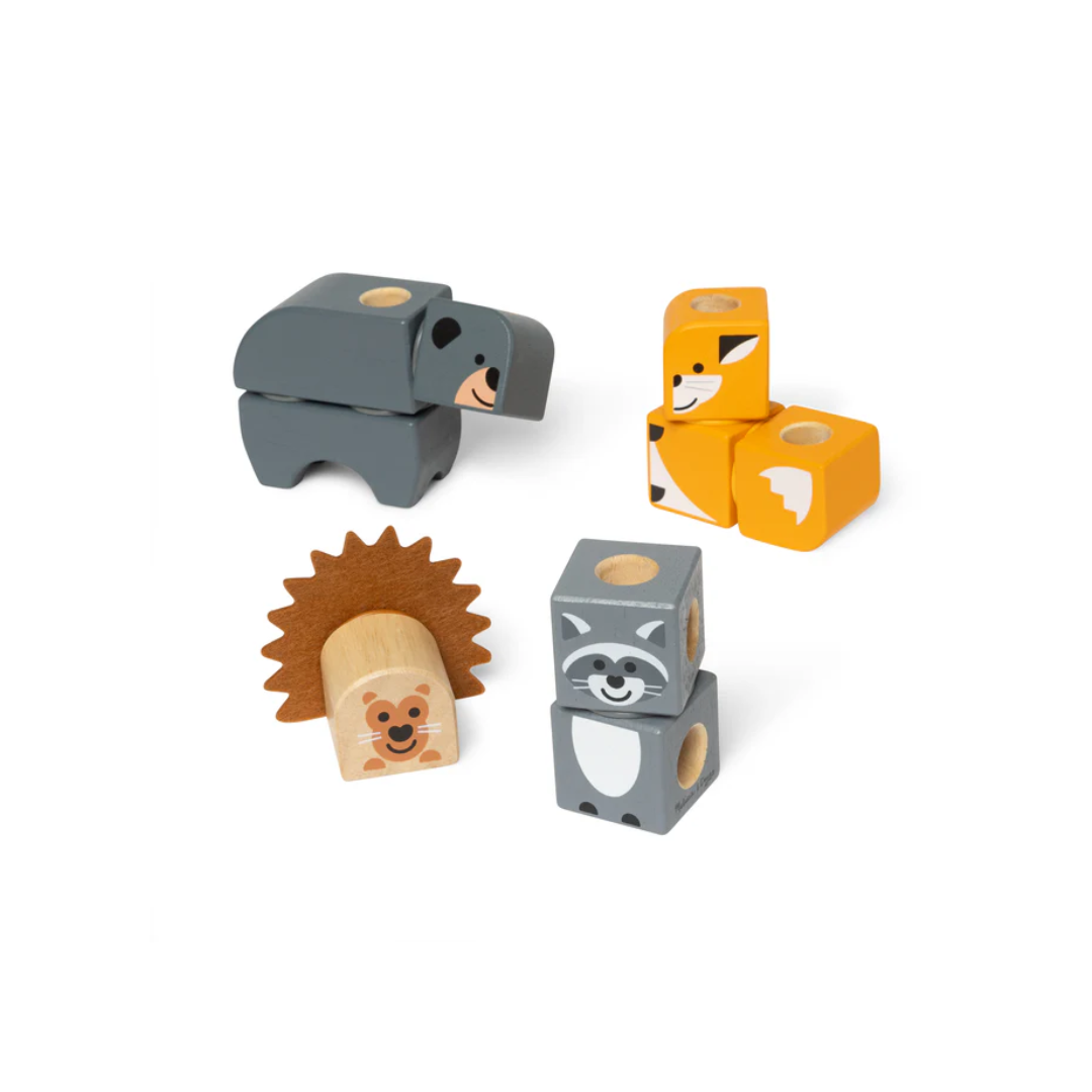 Melissa & Doug Blockables™ Woodland Friends Play Set