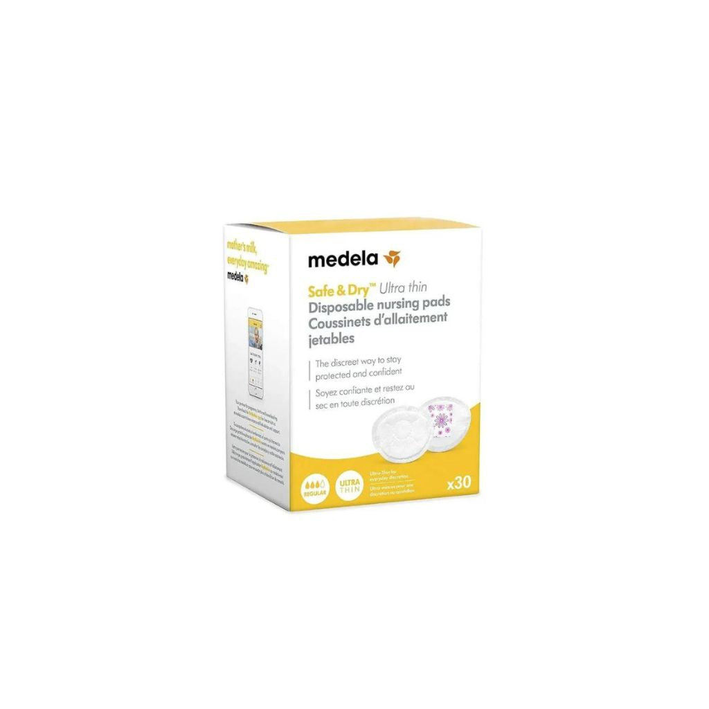 Medela Safe & Dry Ultra Thin Disposable Nursing Pads - 30pcs