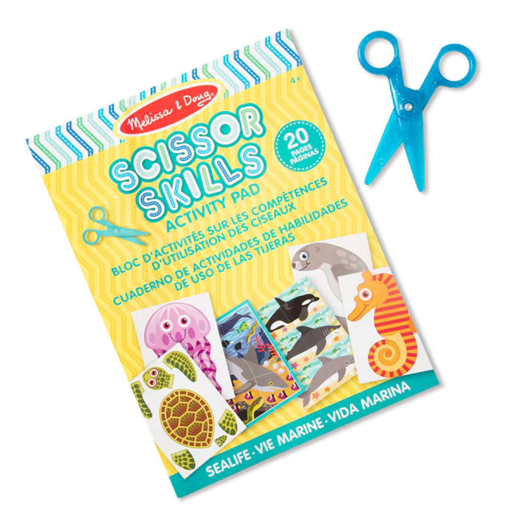 Melissa & Doug Sea Life Scissor Skills Activity Pad