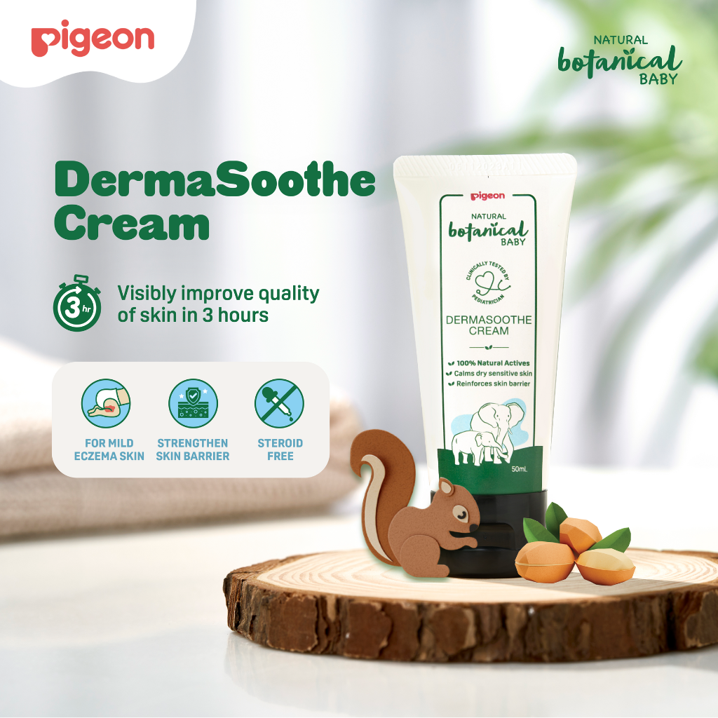 Pigeon Natural Botanical Baby Dermasoothe Cream 50ML