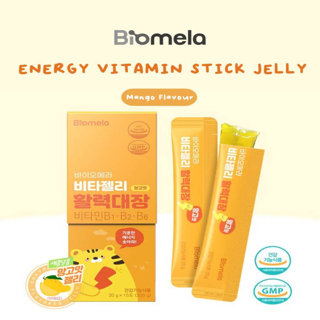 Biomela Energy Vitamin Stick Jelly | Mango