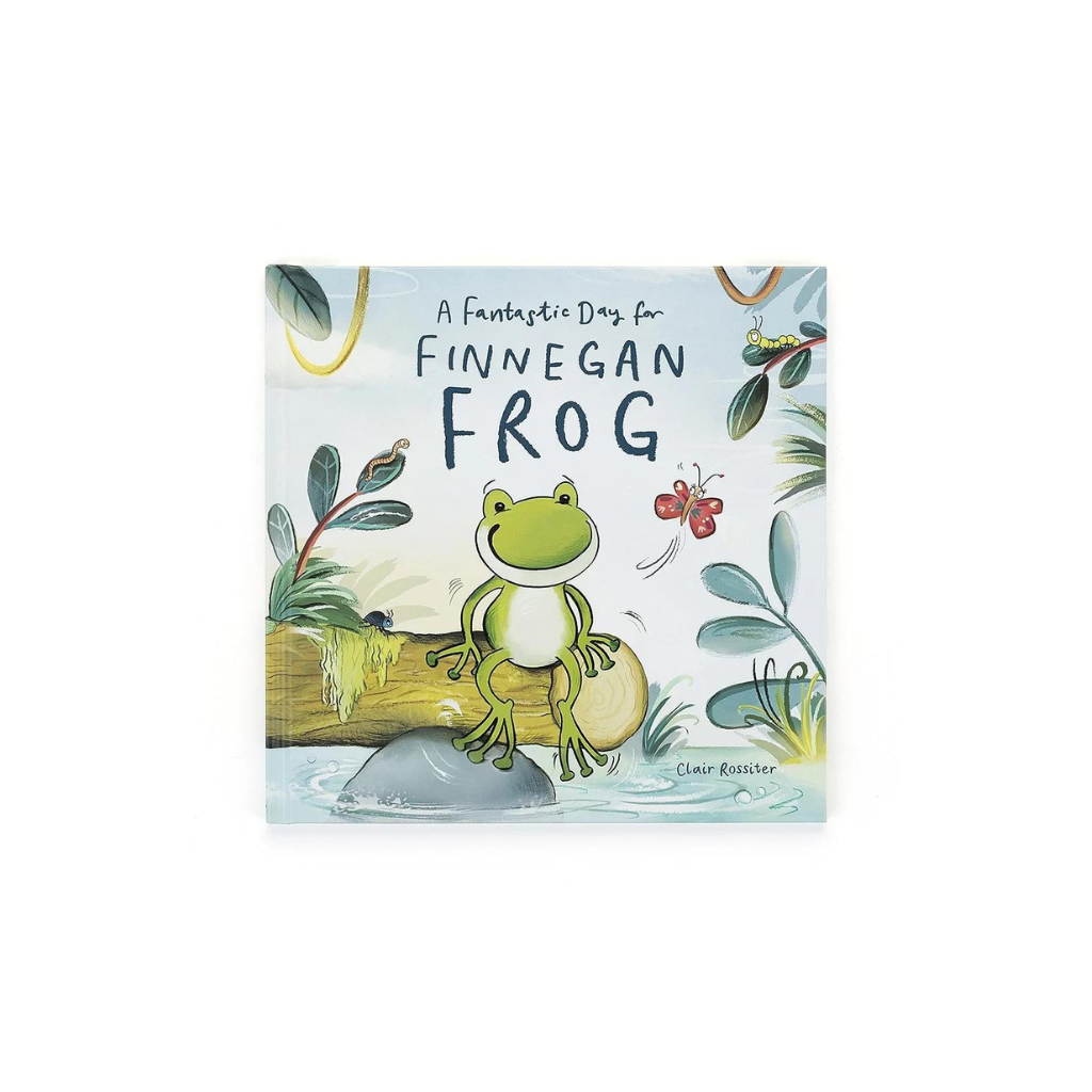 Jellycat A Fantastic Day For Finnegan Frog Book