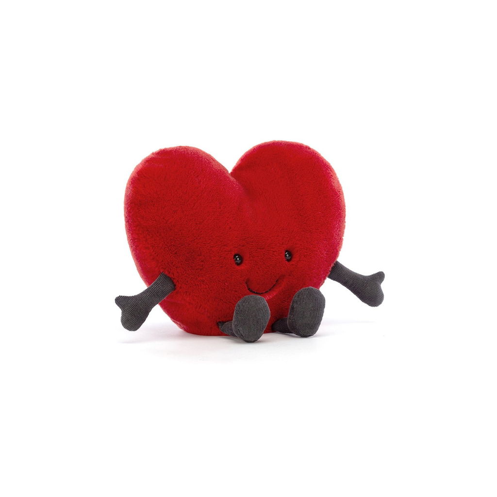Jellycat Amuseable Red Heart Small