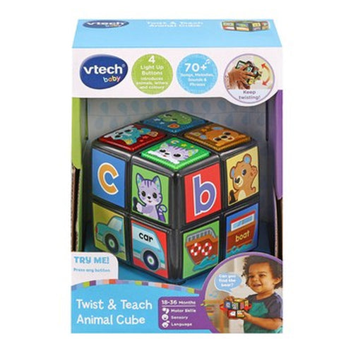 V-Tech Twist & Teach Animal Cube