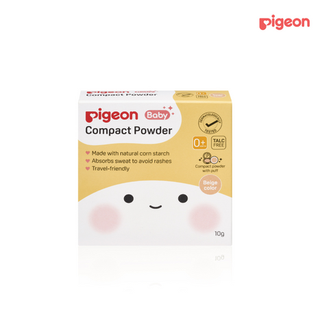 Pigeon Baby Compact Powder With Puff