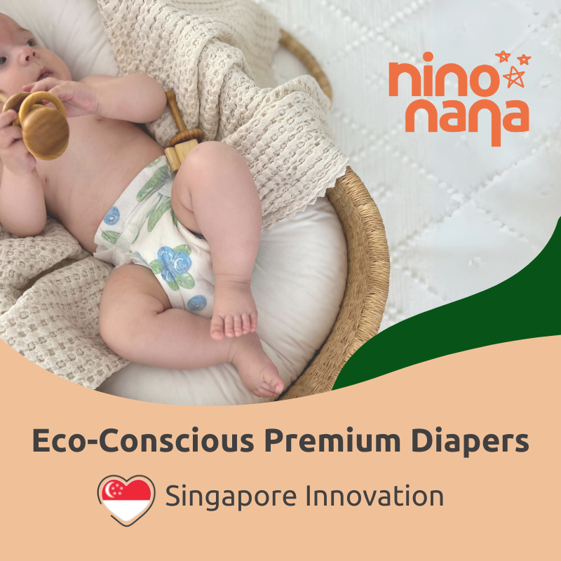 Nino Nana Tape Diapers (New)