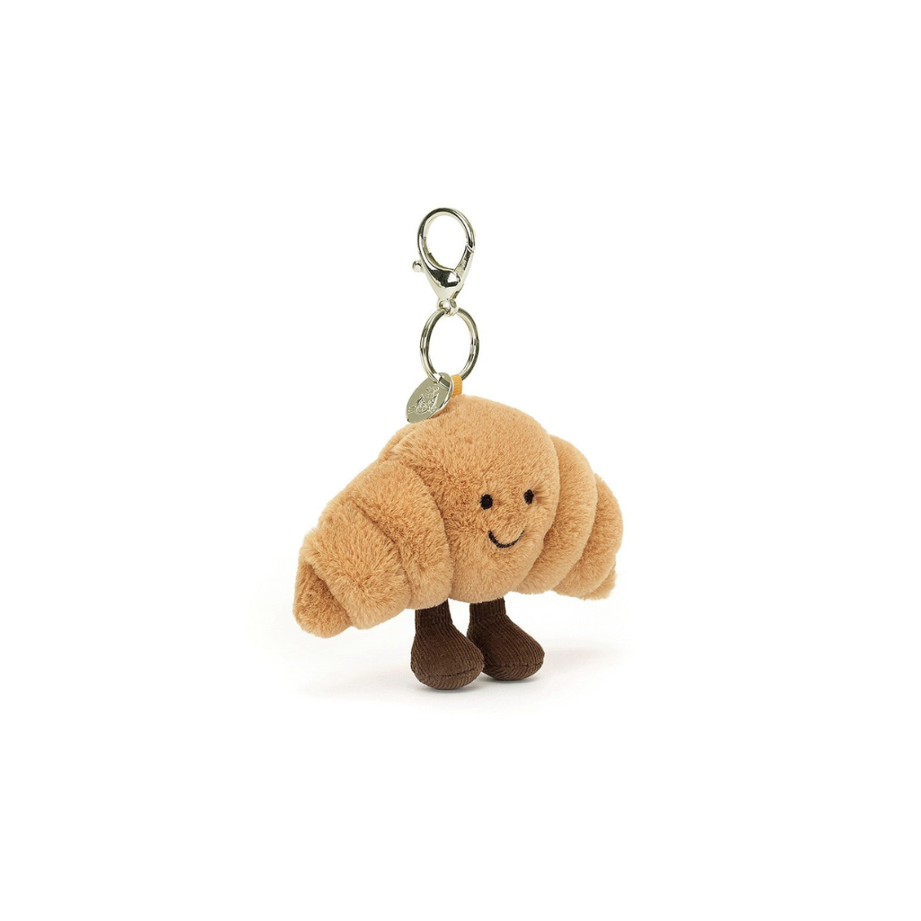 Jellycat Amuseable Croissant Bag Charm | motherswork Singapore Jellycat Amuseable Croissant Bag Charm | motherswork Singapore