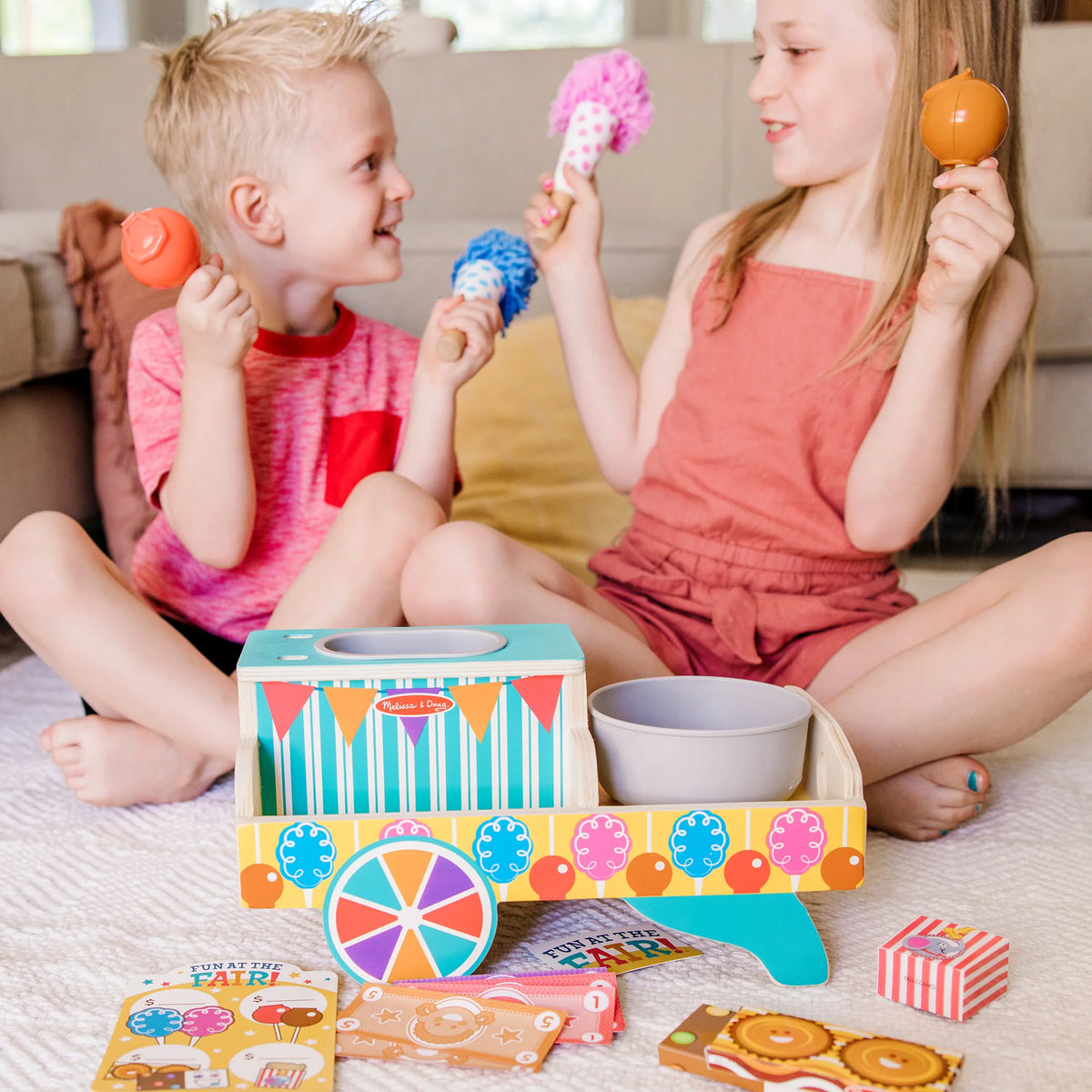 Melissa & Doug Fun at the Fair! Carnival Candy Play Set