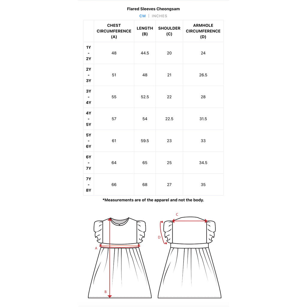 Motherswork x Maison Q CNY 2023 Reversible Flared Sleeve Cheongsam