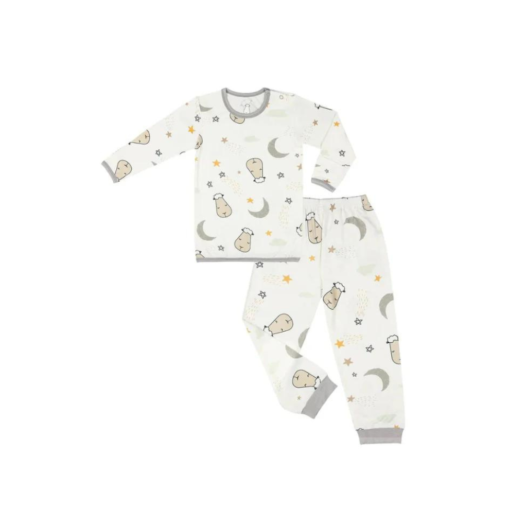 Baa Baa Sheepz Pyjamas Set Goodnight Baa Baa - White