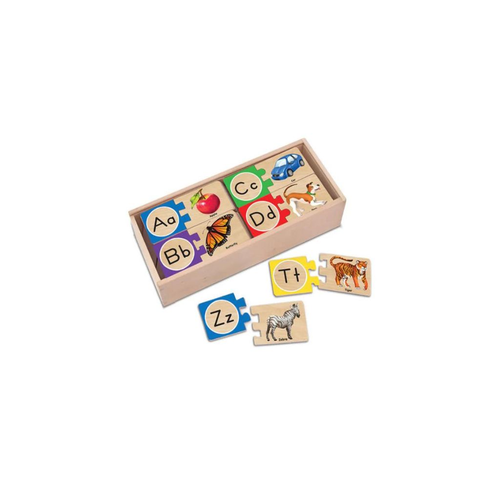 Melissa & Doug Self-Correcting Puzzle - Alphabets