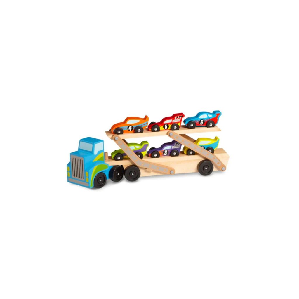 Melissa & Doug Mega Race-Car Carrier