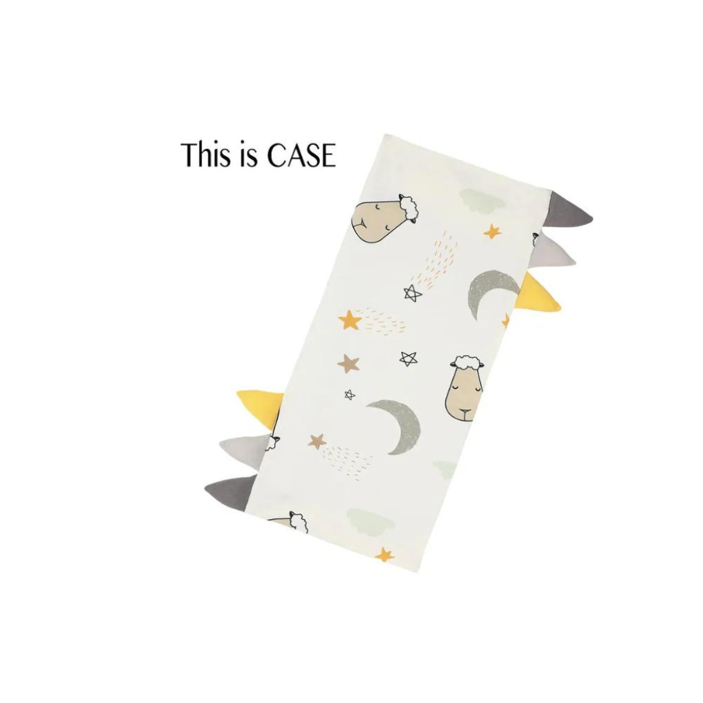 Baa Baa Sheepz Bed-Time Buddy Case Goodnight Baa Baa White Jumbo