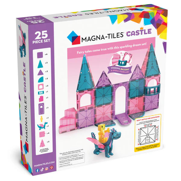Magna-Tiles Castle 25 Piece Set