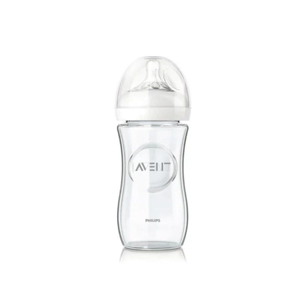 Avent Natural Glass Bottle - 240ml