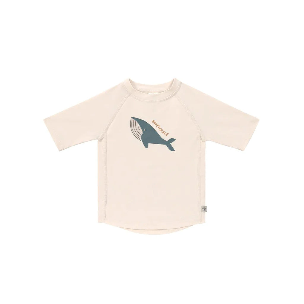 Lassig Boys Short Sleeve Rashguard + Board Shorts Whale