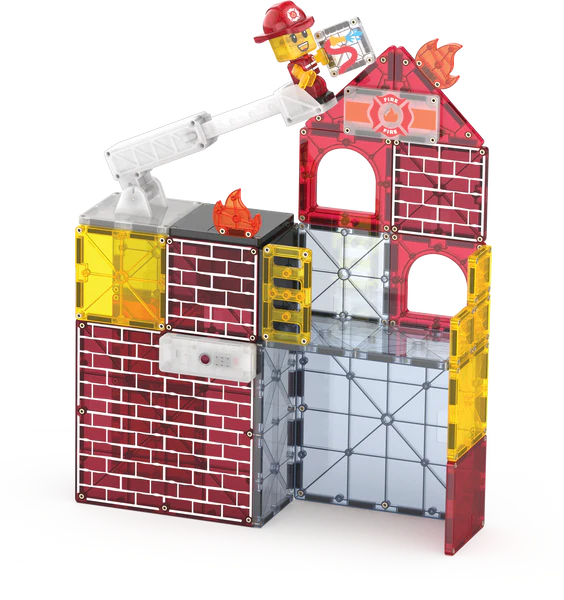 The Original Magna-Tiles Fire Station™