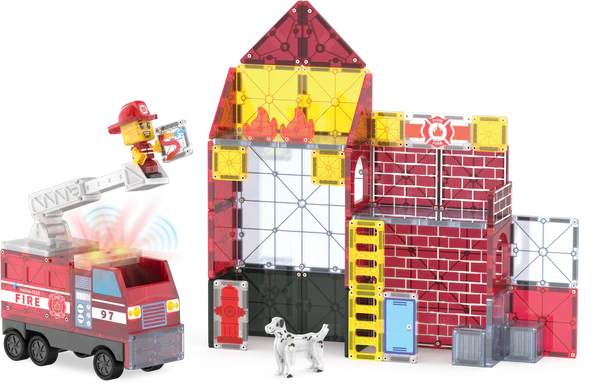 The Original Magna-Tiles Fire Station™