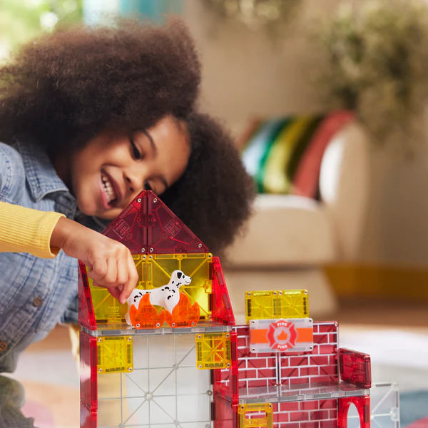 The Original Magna-Tiles Fire Station™