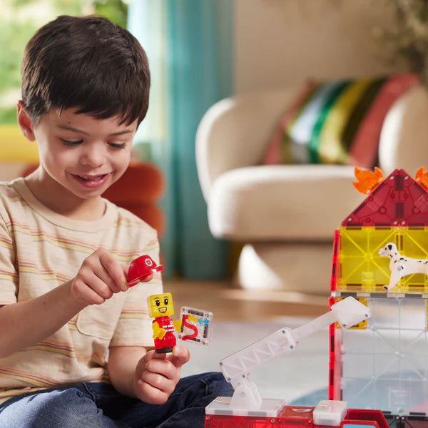 The Original Magna-Tiles Fire Station™