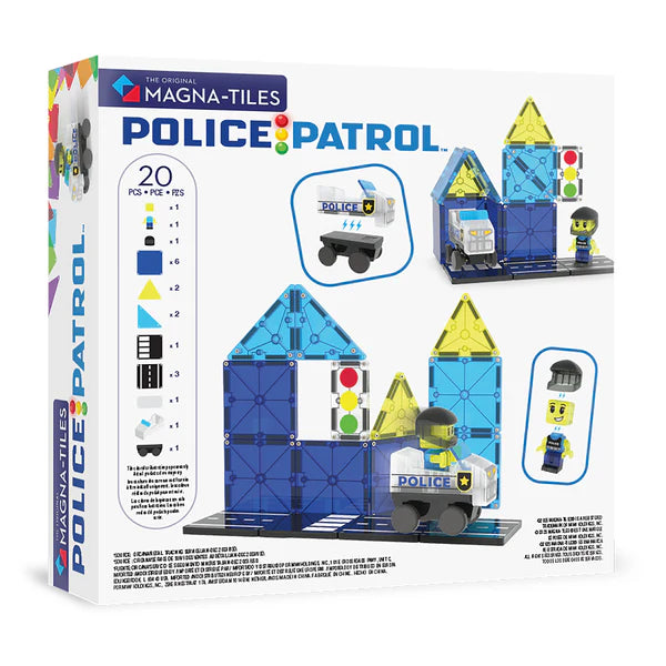 The Original Magna-Tiles Police Patrol™