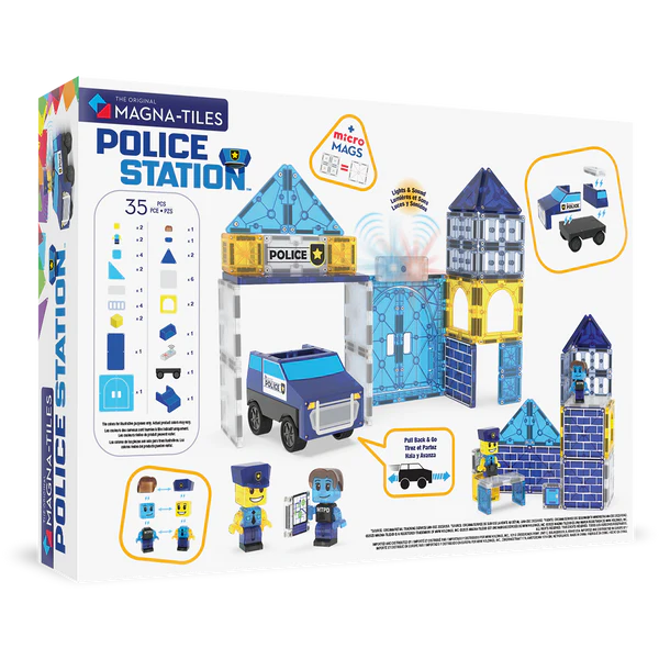 The Original Magna-Tiles Police Station™