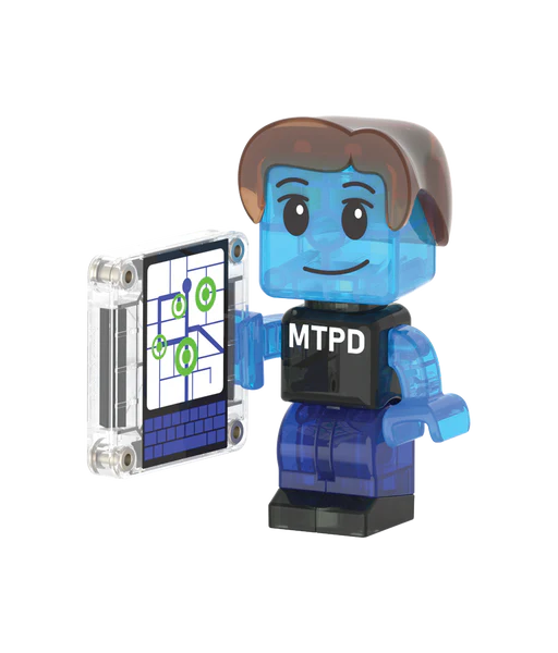 The Original Magna-Tiles Police Station™