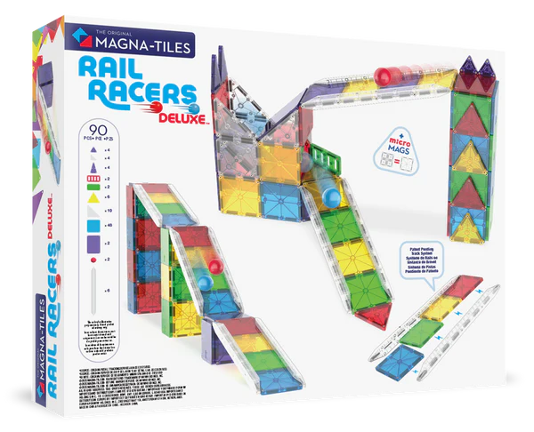 The Original Magna-Tiles Rail Racers Deluxe™