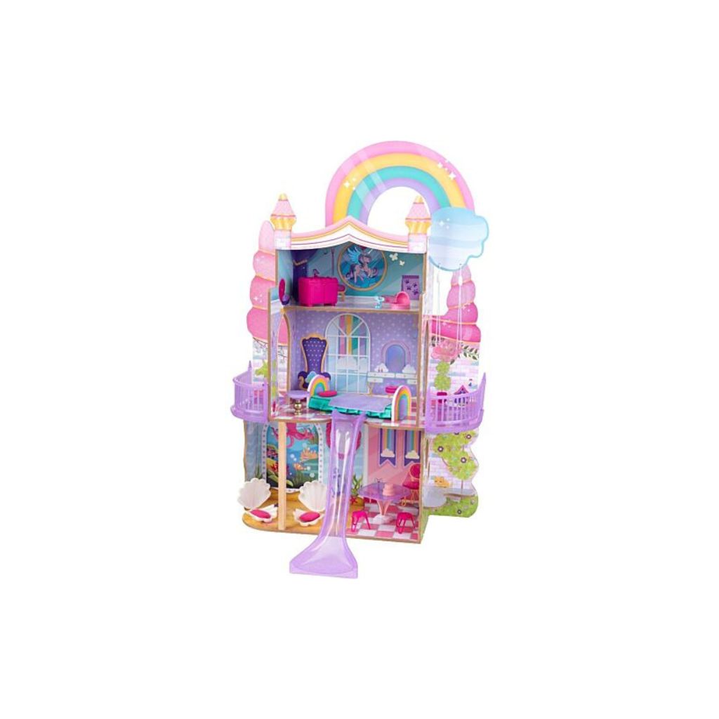 Kidkraft Rainbow Dreamers Unicorn Mermaid Dollhouse