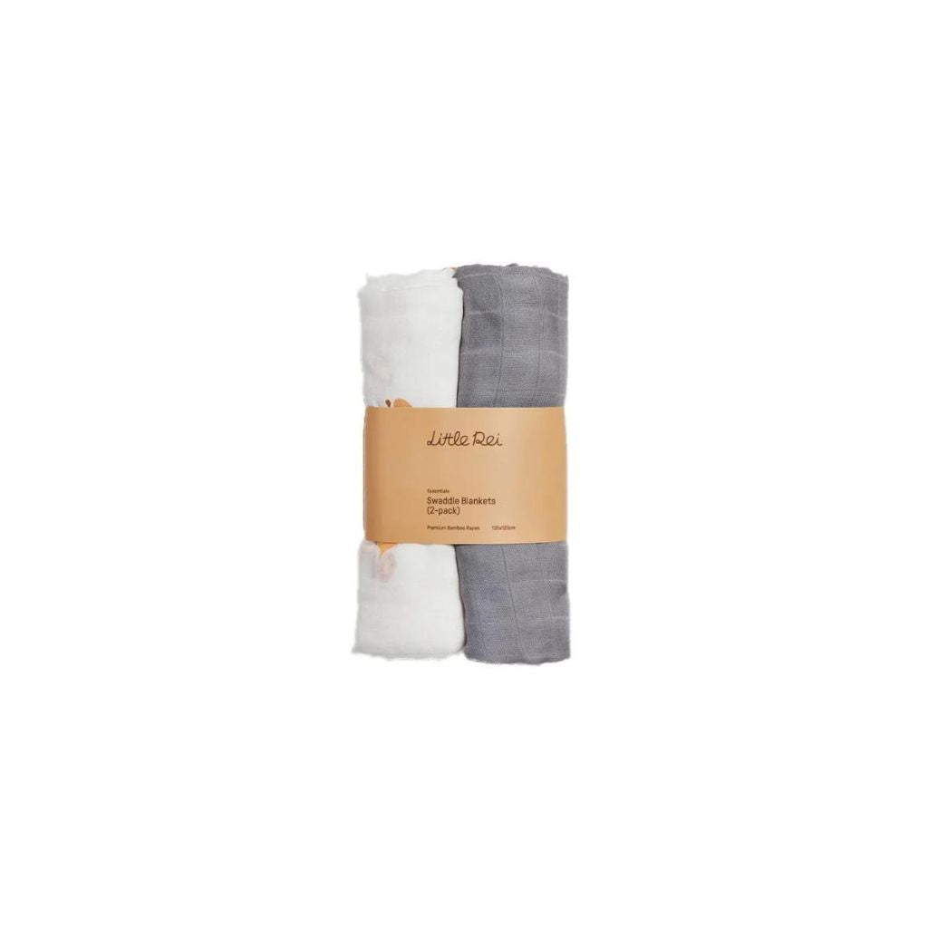 Little Rei Swaddle Blankets - 2pc