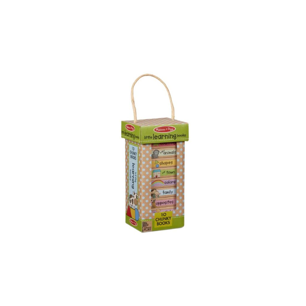 Melissa & Doug Natural Play Book Tower