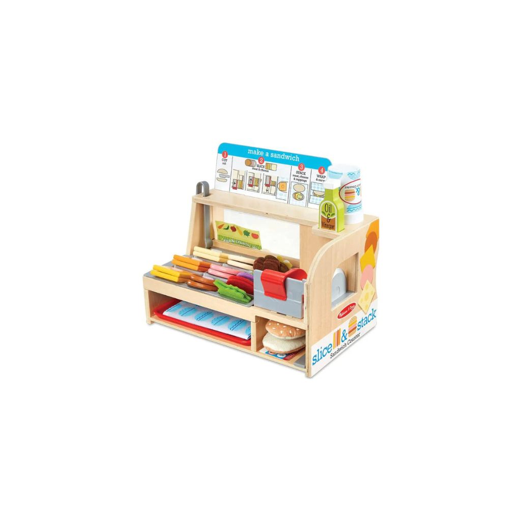 Melissa & Doug Houten koffieset Bereiden en serveren | Fantasiespel | Speelgoed Eten | Montessori Speelgoed | Speelgoed Eten | rollenspel | leerrijk speelgoed | 3 | Cadeau voor jongens en meisjes