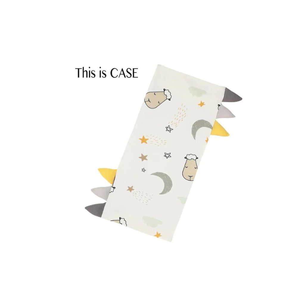 Baa Baa Sheepz Bed-Time Buddy Case Goodnight Baa Baa White Small