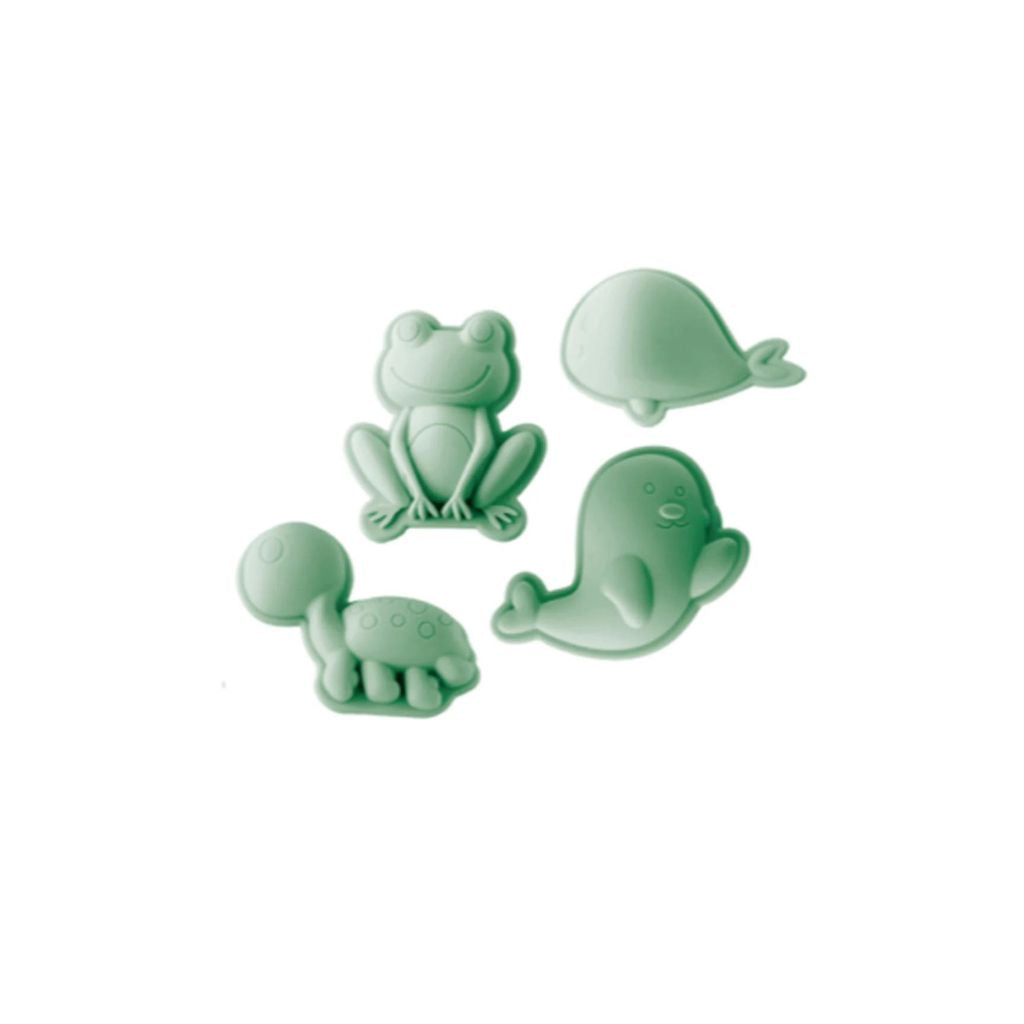 Scrunch Sand Moulds Frog Set