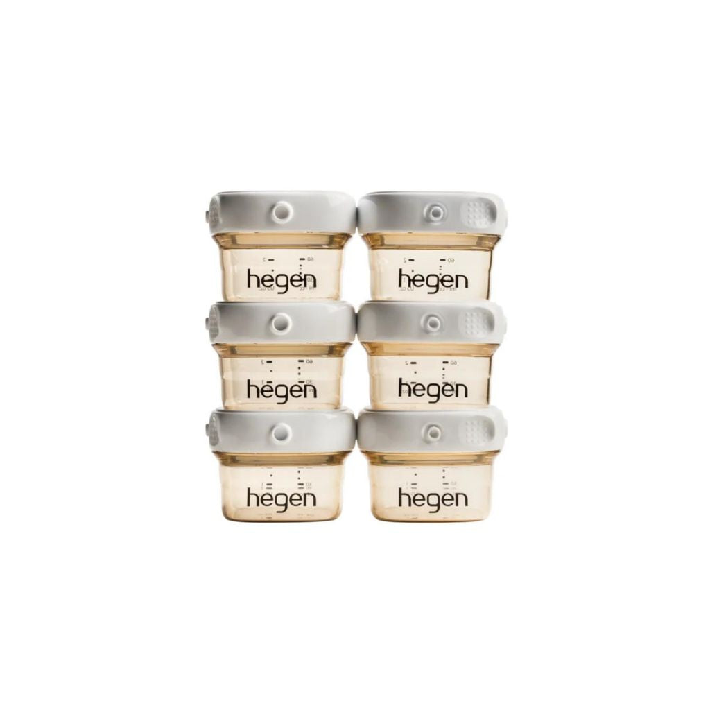 Hegen PCTO™ 60ml/2oz Breast Milk Storage PPSU - 6 Pack