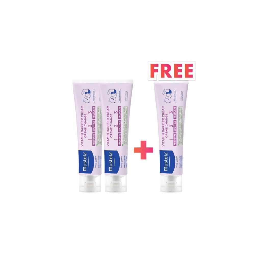 Mustela Vitamin Barrier Cream - BUY 2 GET 1 FREE