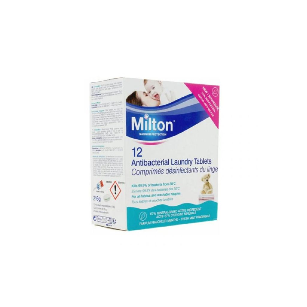 Milton Antibacterial Laundry Tablets 12s