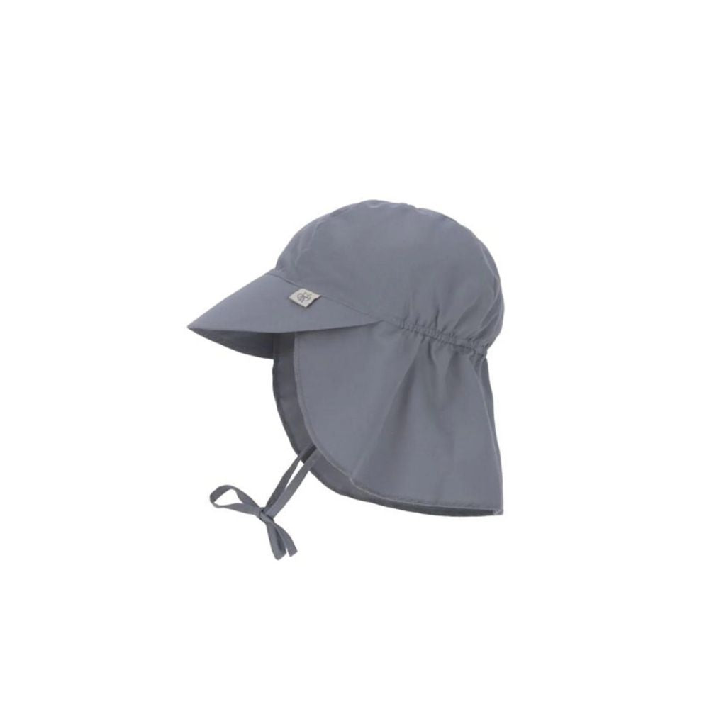 Lassig Sun Protection Flap Hat, Grey