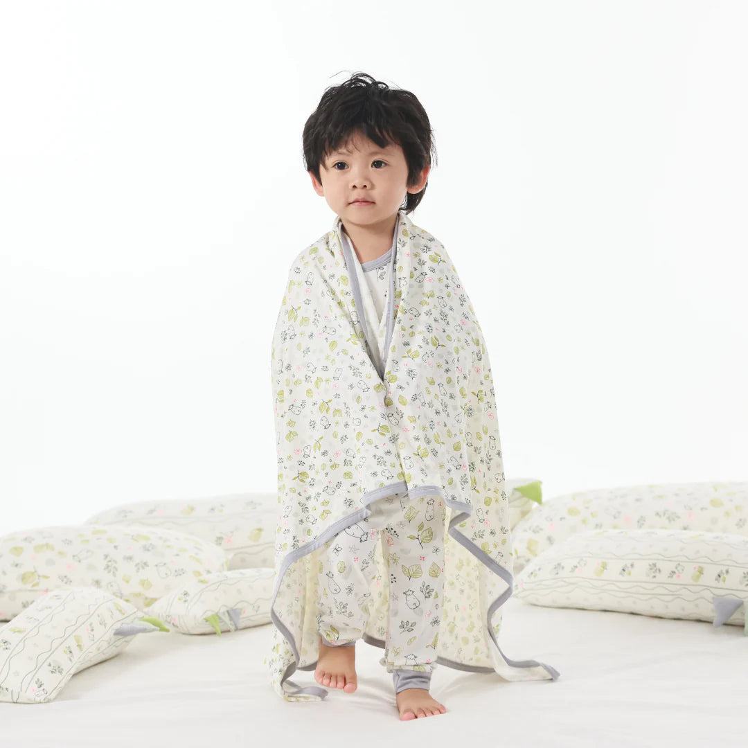 Baa Baa Sheepz Single Layer Blanket (Dream Garden A)