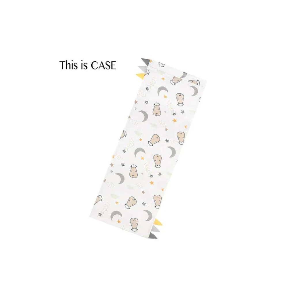 Baa Baa Sheepz Bed-Time Buddy Case Goodnight Baa Baa White XL