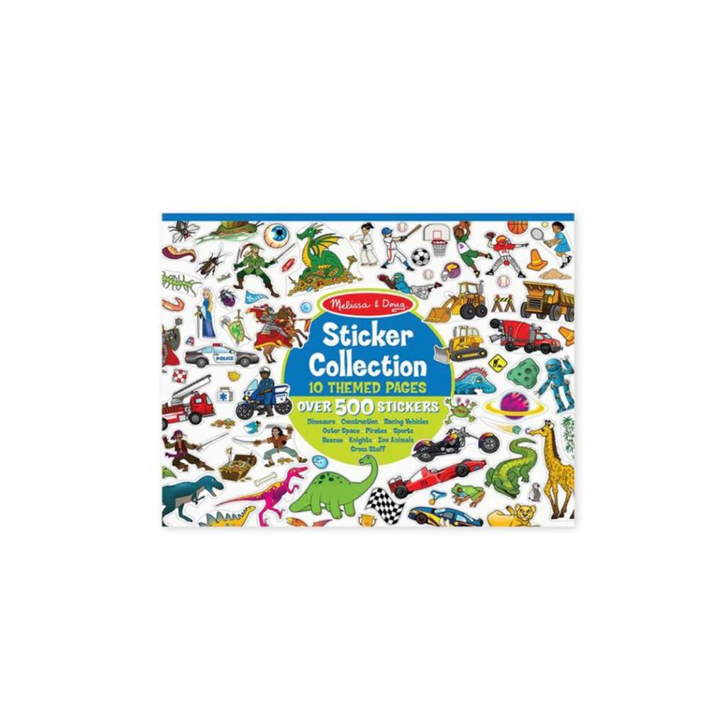 Melissa & Doug Sticker Collection Book - Blue