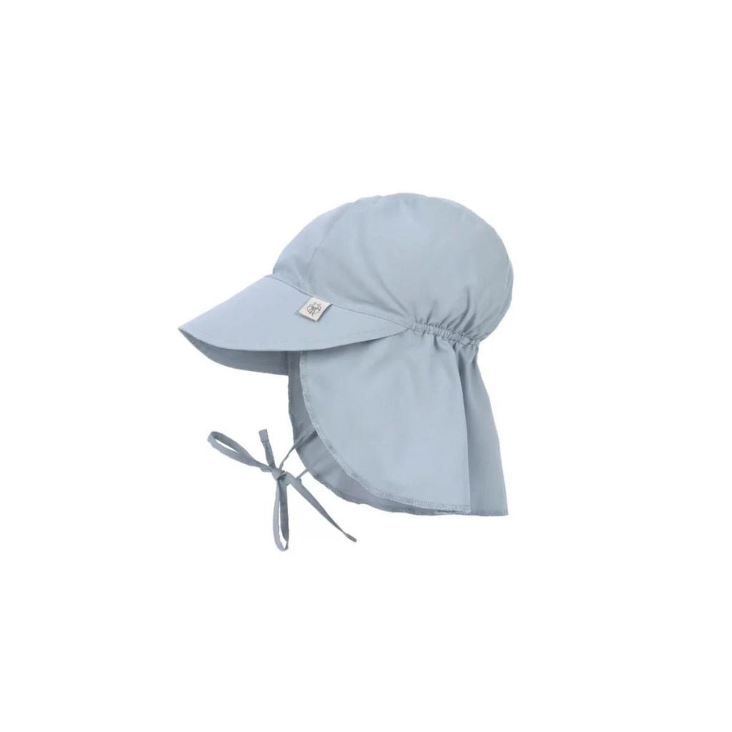 Lassig Sun Protection Flap Hat, Light Blue