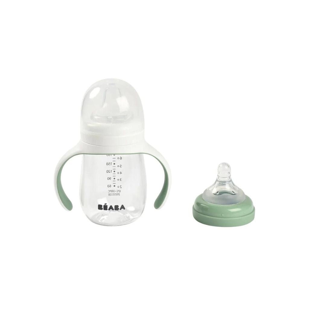 Beaba 2-in-1 Bottle to Sippy Learning Cup 210ml