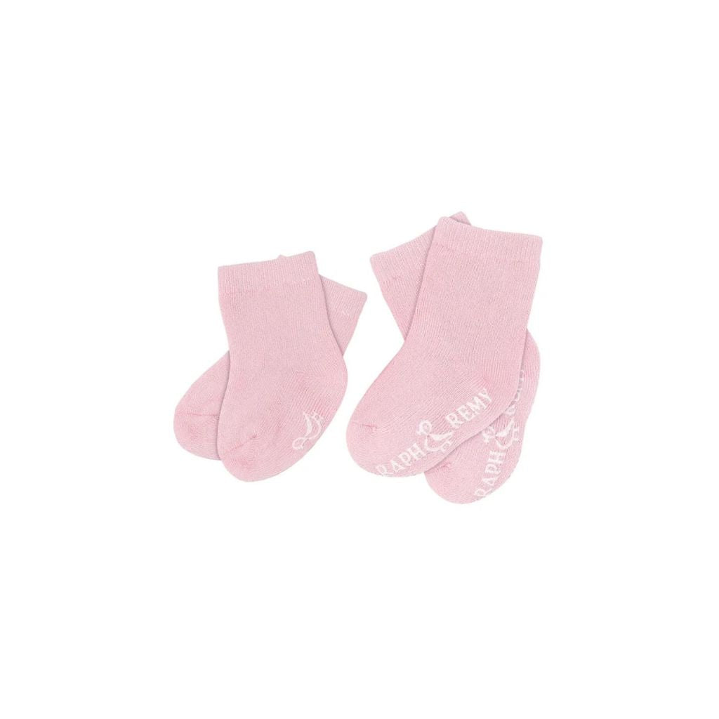 Raph&Remy Premium Bamboo Baby Socks Duo Set